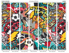 Sports Graffiti Red Mural (Large) by Origin Murals