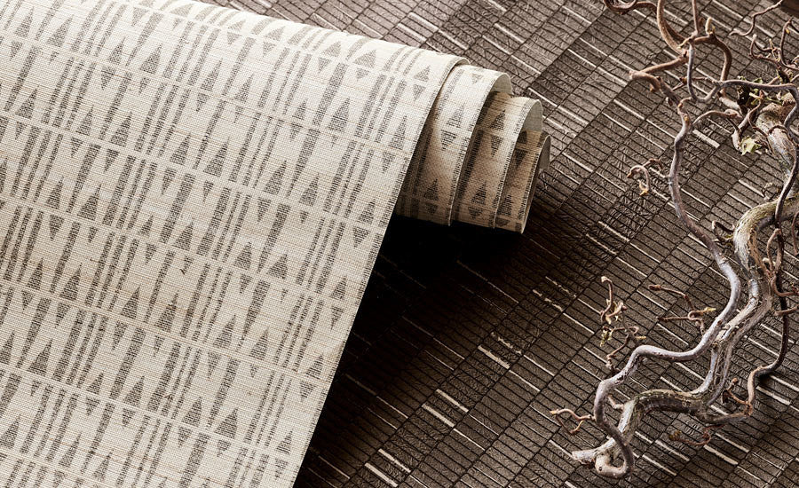 MW101/02 Tipi Collage Wallpaper By Mark Alexander