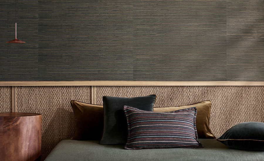 Seagrass Grasscloth Wallpaper By Mark Alexander