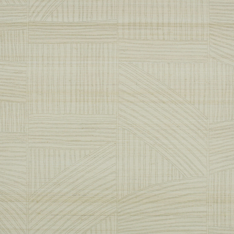 Intaglio Collage II Alabaster Wallpaper by Mark Alexander