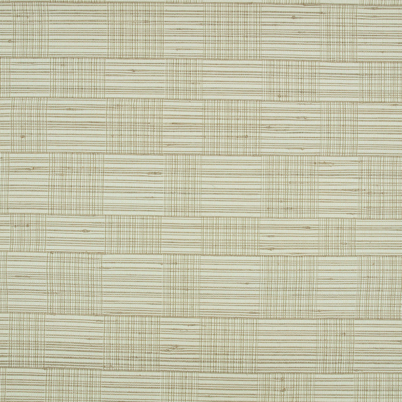 MW135/01 Basketweave Collage II Jasper White Wallpaper by Mark Alexander