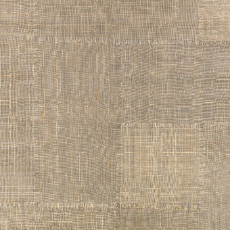 MW139/03 Abacá Patchwork Collage III Sepia Wallpaper By Mark Alexander