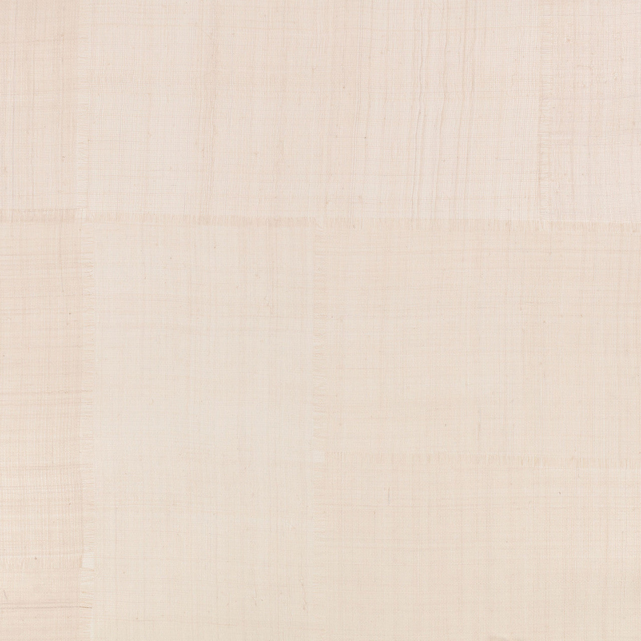 MW139/06 Abacá Patchwork Collage III Alabaster Wallpaper By Mark Alexander