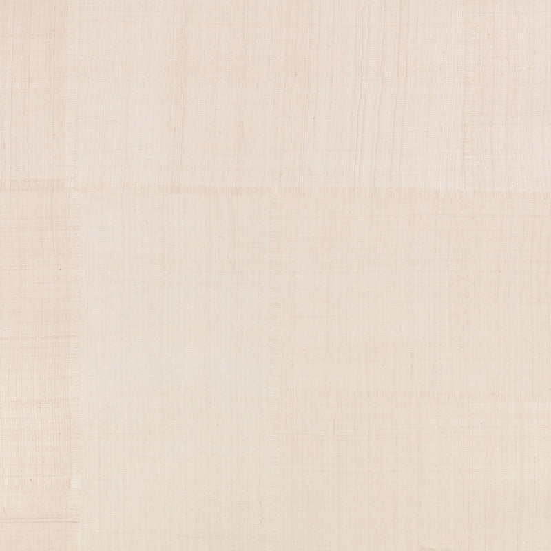 MW139/06 Abacá Patchwork Collage III Alabaster Wallpaper By Mark Alexander