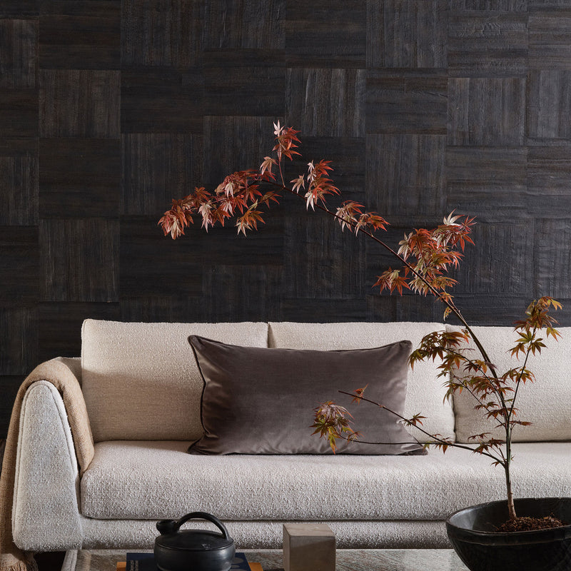 MW140/02 Bakbak Collage III Indigo Wallpaper By Mark Alexander