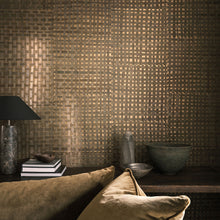 MW141/02 Hyacinth Collage III Bronze Wallpaper By Mark Alexander