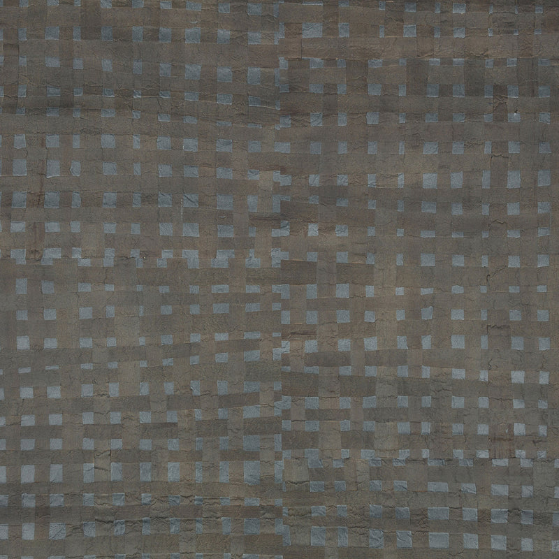 MW141/04 Hyacinth Collage III Indigo Wallpaper By Mark Alexander