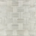 Lattice Mosaic Collage III Silver Wallpaper By Mark Alexander