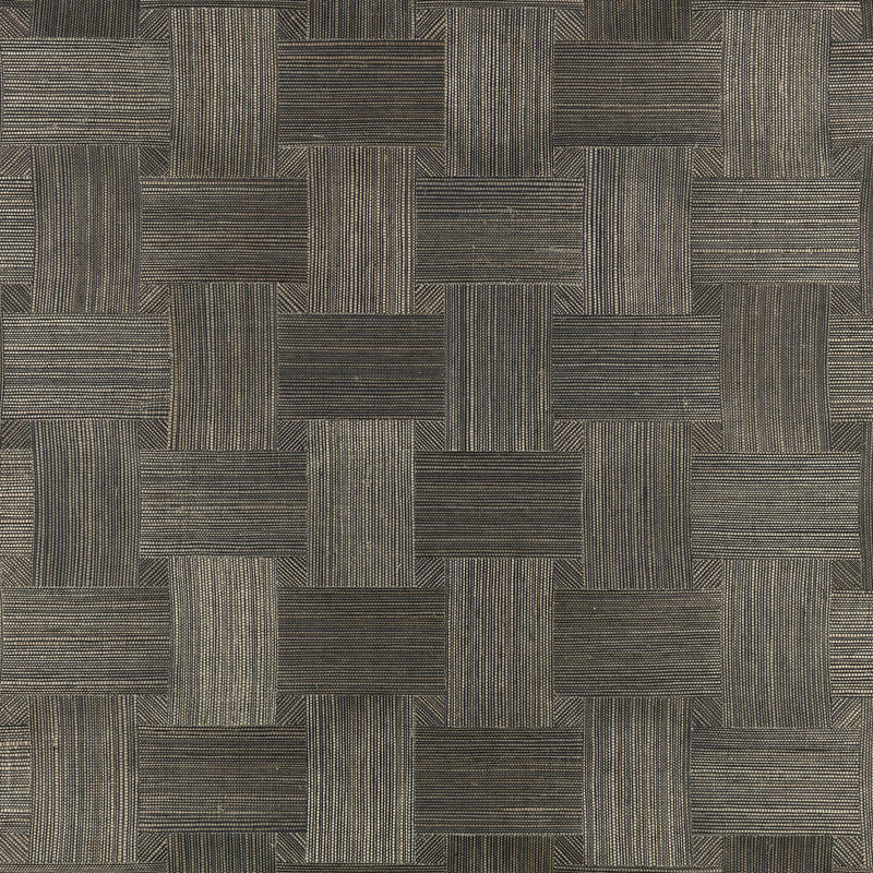 MW143/04 Lattice Mosaic Collage III Anthracite Wallpaper By Mark Alexander