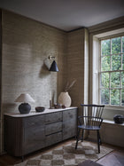 MW148/04 Arrowroot Wallcovering Parchment Grasscloth II Wallpaper by Mark Alexander