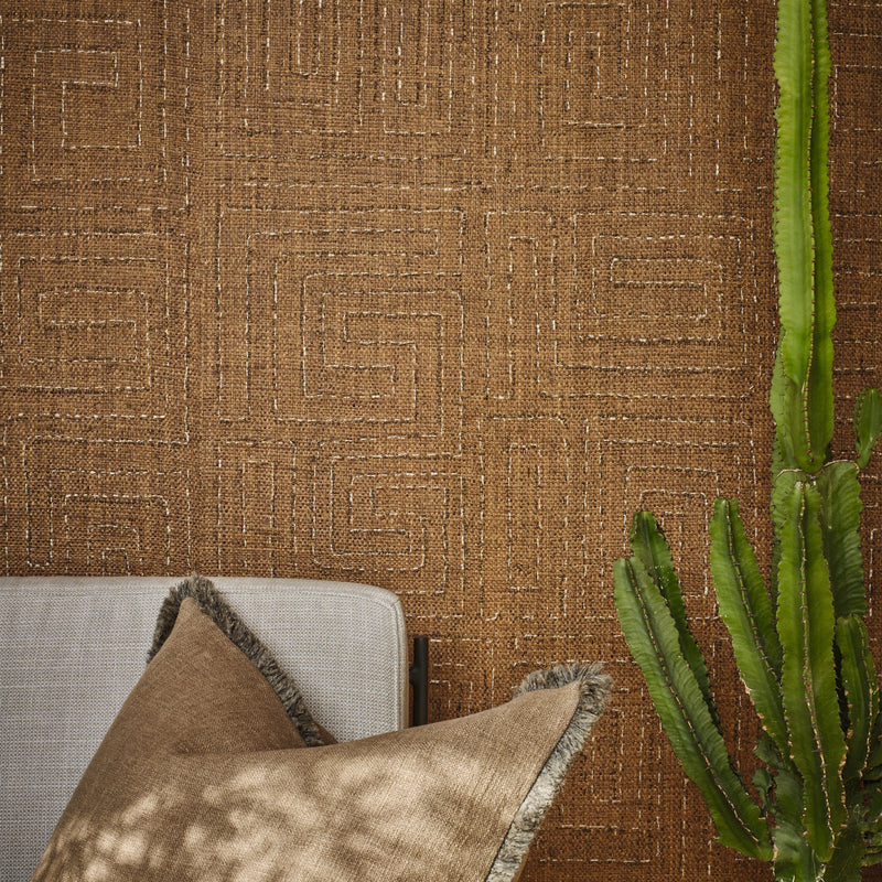 MW161/02 Kuba Harvest Collage IV Wallpaper by Mark Alexander