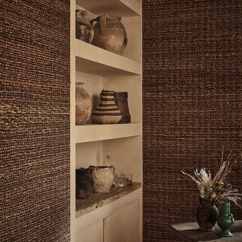 MW165/01 Tressage Bark Collage IV Wallpaper by Mark Alexander