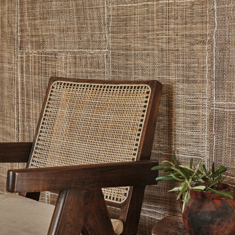 MW168/02 Levant Chestnut Collage IV Wallpaper by Mark Alexander