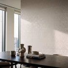 Damask Silver White Metallic FX 2 Wallpaper by Galerie — roomshot 1