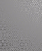 Diamond Damask Silver Grey Metallic FX 2 Wallpaper by Galerie — flat
