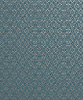 Diamond Damask Blue / Silver Grey Metallic FX 2 Wallpaper by Galerie