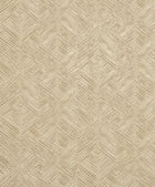 Stripe Geometric Bronze Brown / Cream Metallic FX 2 Wallpaper by Galerie — flat