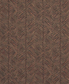 Stripe Geometric Orange / Black Metallic FX 2 Wallpaper by Galerie — flat
