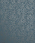 Shimmer Leaf Blue / Silver Grey Metallic FX 2 Wallpaper by Galerie