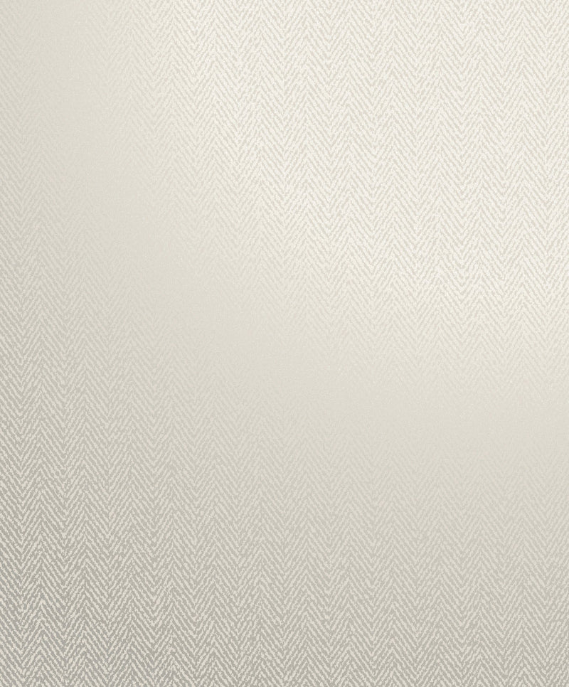 Chevron Cream Metallic FX 2 Wallpaper by Galerie — flat