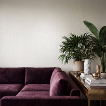 Chevron Cream Metallic FX 2 Wallpaper by Galerie — roomshot 1