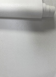 Chevron Silver Grey Metallic FX 2 Wallpaper by Galerie — roomshot 2
