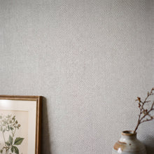 Chevron Silver Metallic FX 2 Wallpaper by Galerie — roomshot 1