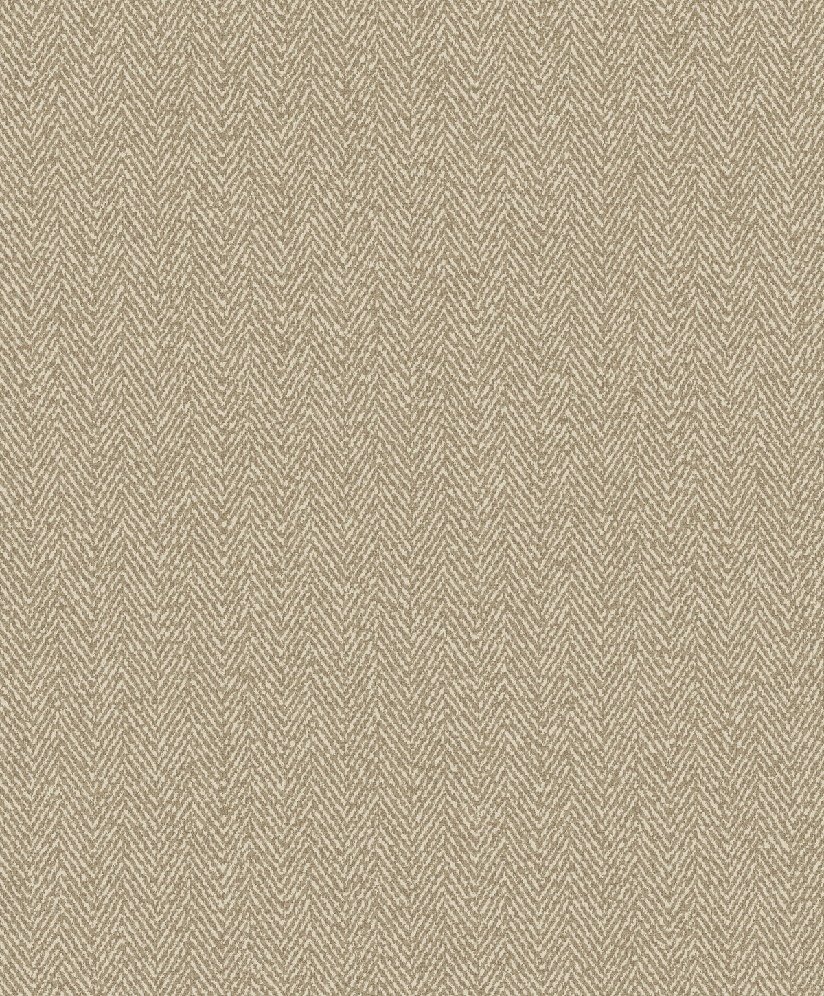 Chevron Beige / Bronze Brown Metallic FX 2 Wallpaper by Galerie — flat