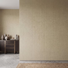 Chevron Beige / Bronze Brown Metallic FX 2 Wallpaper by Galerie — roomshot 1