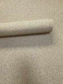 Chevron Beige / Bronze Brown Metallic FX 2 Wallpaper by Galerie — roomshot 2