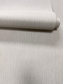 Shimmer Stripe Pale Beige Metallic FX 2 Wallpaper by Galerie — roomshot 2