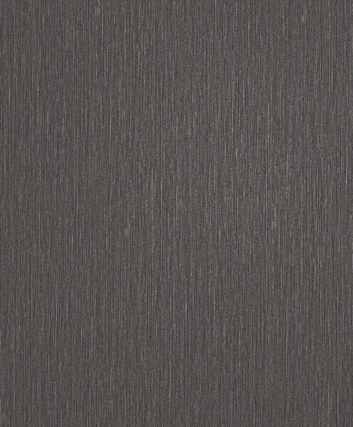 Shimmer Stripe Black / Silver Grey Metallic FX 2 Wallpaper by Galerie — flat