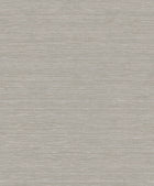 Horizontal Stripe Silver Grey / White Metallic FX 2 Wallpaper by Galerie — flat