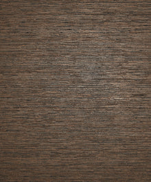 Horizontal Stripe Bronze Brown / Black Metallic FX 2 Wallpaper by Galerie — flat