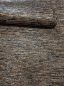 Horizontal Stripe Bronze Brown / Black Metallic FX 2 Wallpaper by Galerie — roomshot 2