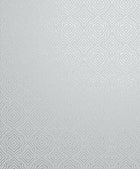 Square Geometric Silver Grey Metallic FX 2 Wallpaper by Galerie — flat