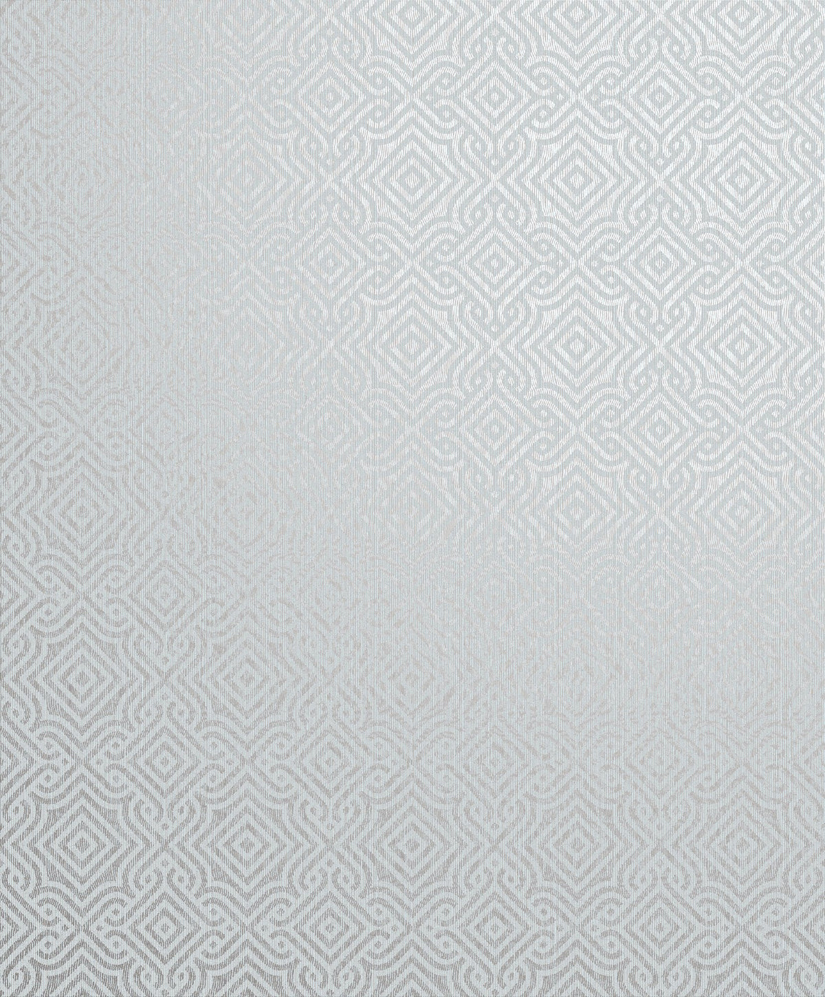 Square Geometric Silver Grey Metallic FX 2 Wallpaper by Galerie — flat