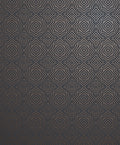 Square Geometric Blue / Bronze Brown Metallic FX 2 Wallpaper by Galerie