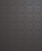 Square Geometric Blue / Bronze Brown Metallic FX 2 Wallpaper by Galerie — flat