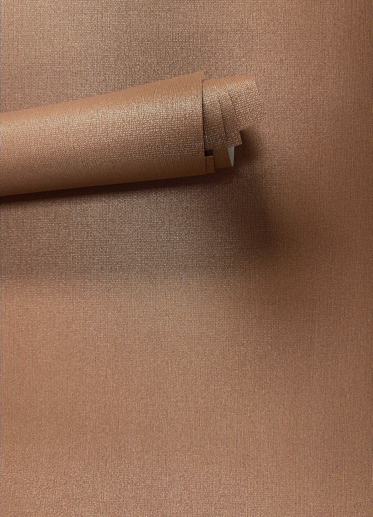 Plain Texture Orange Metallic FX 2 Wallpaper by Galerie — roomshot 2