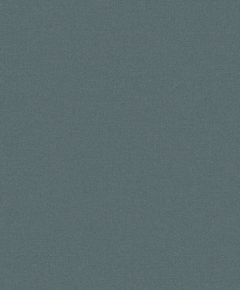 Plain Texture Blue / Silver Grey Metallic FX 2 Wallpaper by Galerie — flat