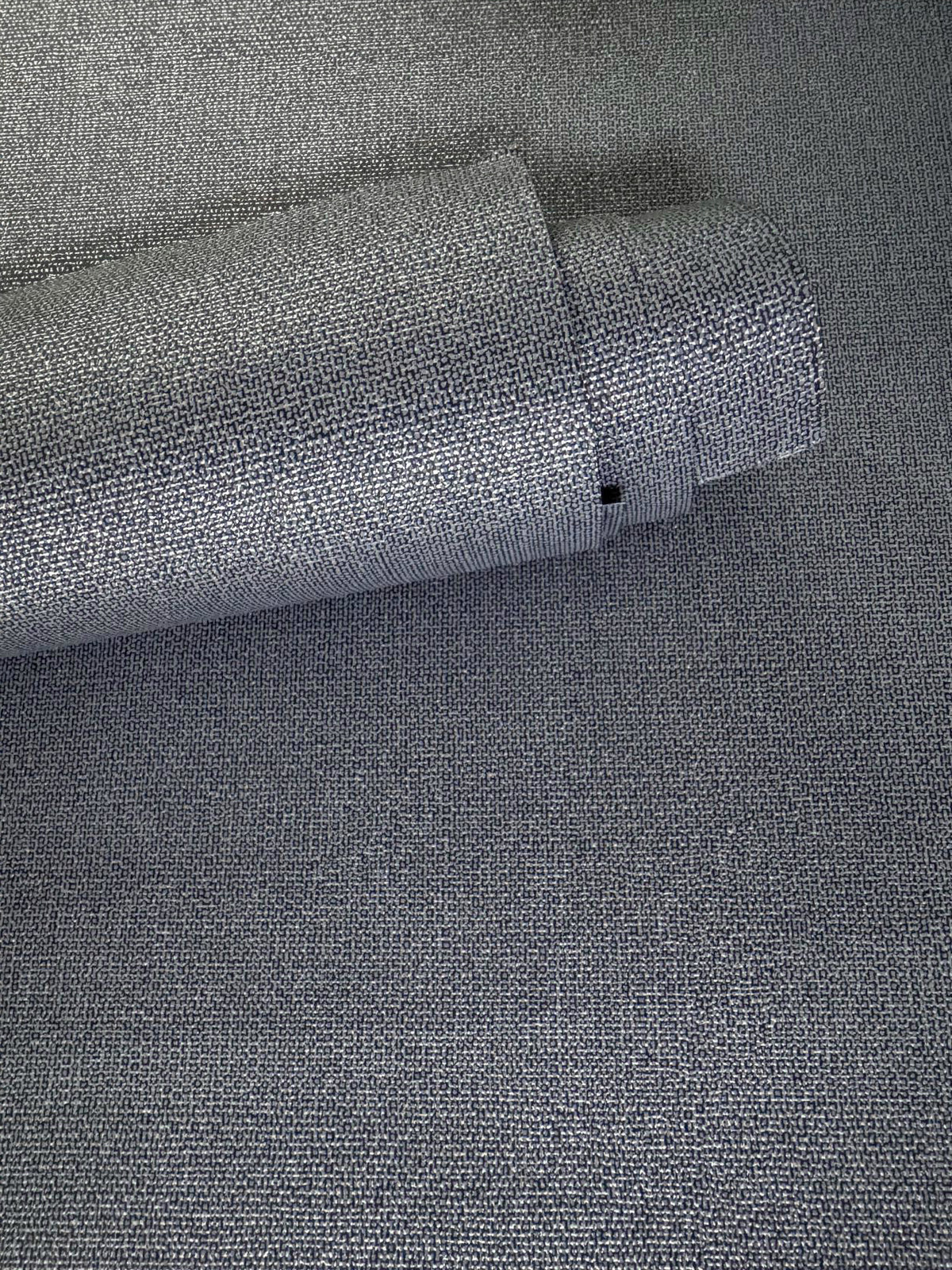 Plain Texture Blue / Black Metallic FX 2 Wallpaper by Galerie — roomshot 2