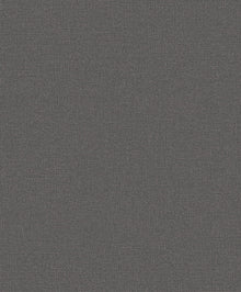 Plain Texture Black / Silver Grey Metallic FX 2 Wallpaper by Galerie — flat