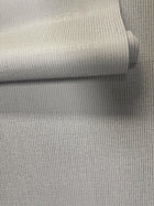 Texture Stripe Silver Grey Metallic FX 2 Wallpaper by Galerie — roomshot 2