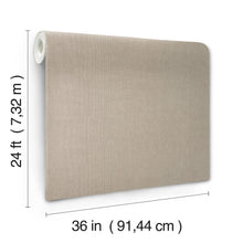 MX9601 Huri Taupe Astoria Wallpaper by York Wallcoverings