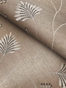 MX9607 Laelynn Taupe Astoria Wallpaper by York Wallcoverings