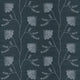 Laelynn Navy Astoria Wallpaper by York Wallcoverings