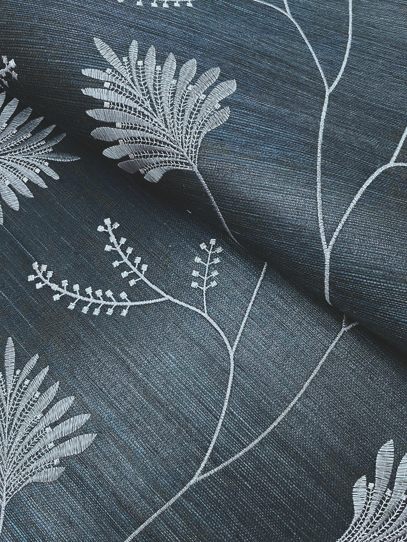MX9608 Laelynn Navy Astoria Wallpaper by York Wallcoverings