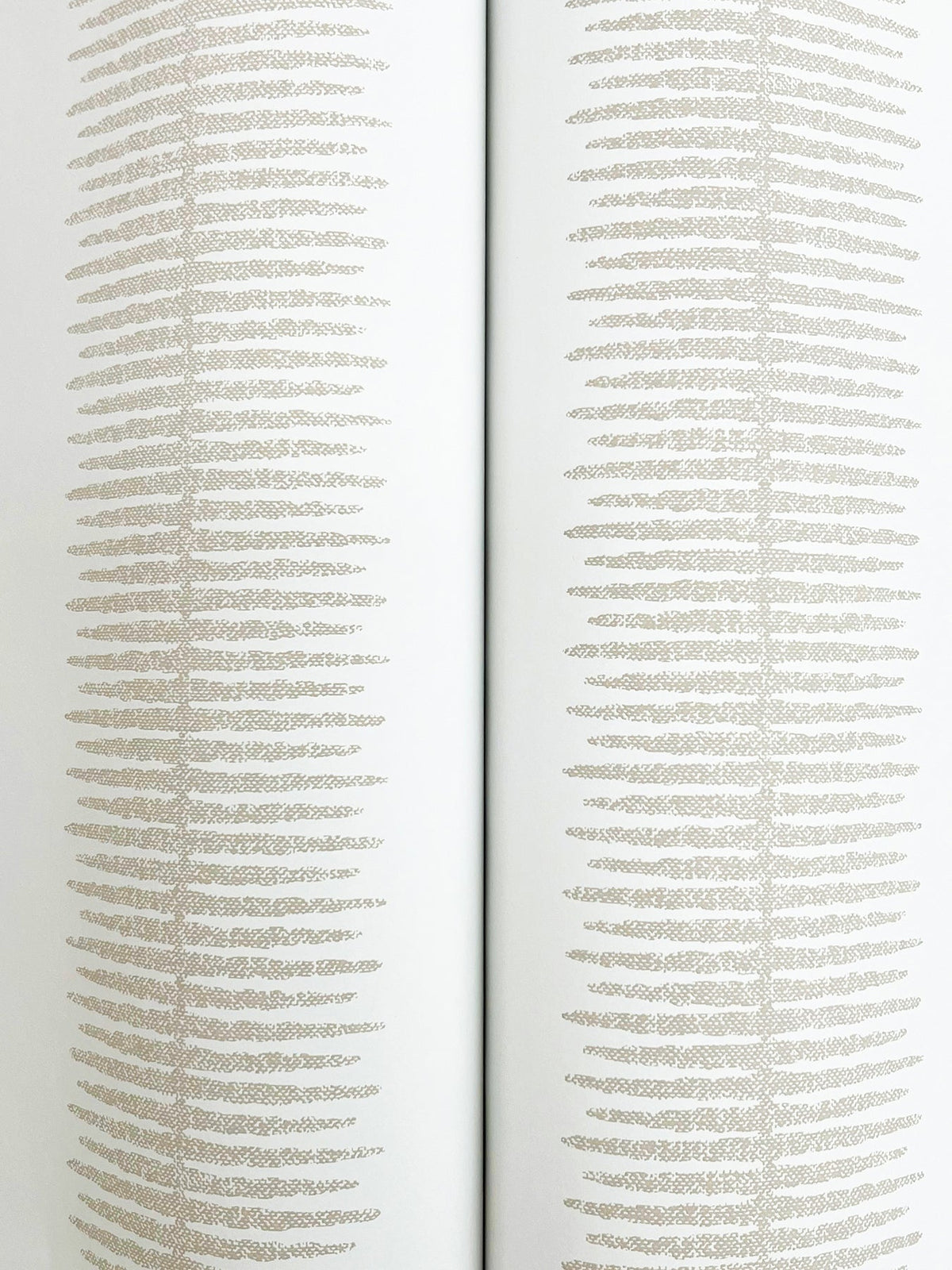 MX9612 Tandem Stripe Taupe Astoria Wallpaper by York Wallcoverings