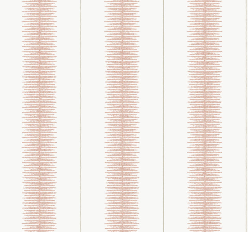 MX9613 Tandem Stripe Brick Astoria Wallpaper by York Wallcoverings